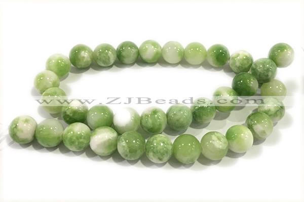 JADE444 15 inches 4mm round persia jade gemstone beads