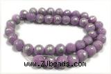 JADE489 15 inches 4mm round silvery jade gemstone beads