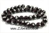 JADE541 15 inches 8mm round silvery jade gemstone beads