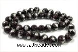 JADE543 15 inches 12mm round silvery jade gemstone beads