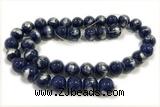 JADE550 15 inches 6mm round silvery jade gemstone beads