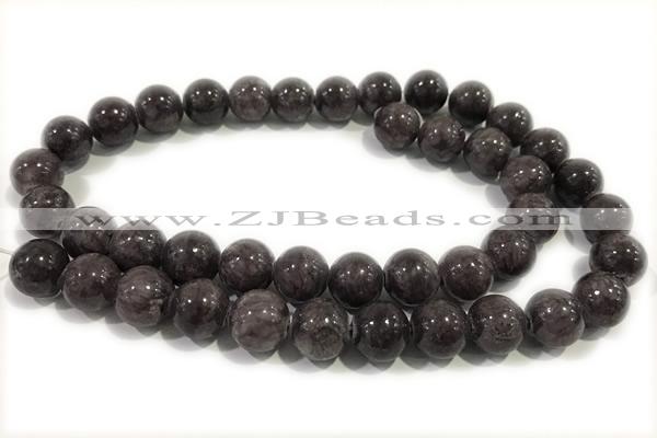 JADE59 15 inches 4mm round honey jade gemstone beads