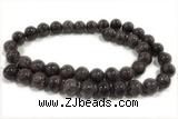 JADE61 15 inches 8mm round honey jade gemstone beads