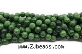 JADE682 15 inches 10mm round Russian jade gemstone beads