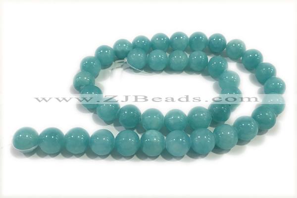 JADE71 15 inches 8mm round honey jade gemstone beads
