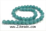 JADE73 15 inches 12mm round honey jade gemstone beads