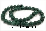 JADE84 15 inches 4mm round honey jade gemstone beads
