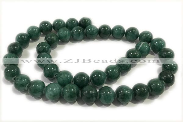 JADE85 15 inches 6mm round honey jade gemstone beads