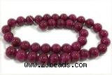 JADE96 15 inches 8mm round honey jade gemstone beads