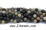 JASP09 15 inches 14mm round fancy jasper gemstone beads