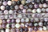 KUNZ25 15 inches 8mm round kunzite gemstone beads