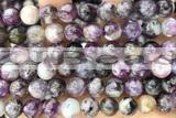 KUNZ26 15 inches 9mm round kunzite gemstone beads