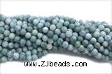 LARI03 15 inches 7mm round larimar gemstone beads