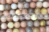 MIX47 15 inches 10mm round jade gemstone beads