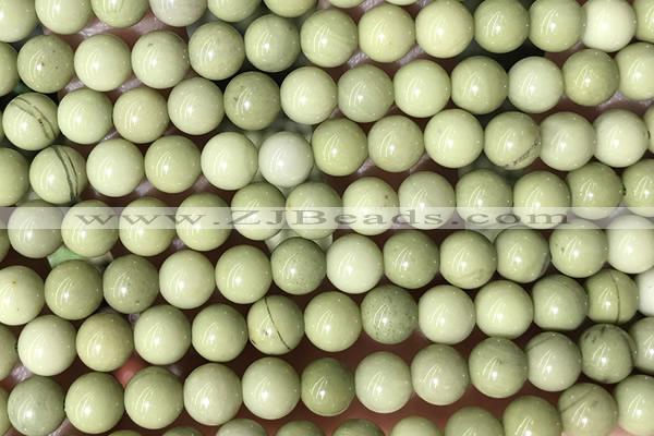 MIX49 15 inches 6mm round matcha alashan gemstone beads