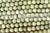 MIX50 15 inches 8mm round matcha alashan gemstone beads