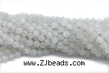 MOON07 15 inches 8mm round white moonstone gemstone beads
