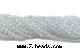 MOON11 15 inches 6mm round white moonstone gemstone beads