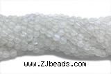 MOON12 15 inches 8mm round white moonstone gemstone beads