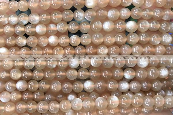 MOON15 15 inches 5mm round moonstone gemstone beads