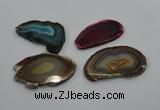 NGP1190 35*50mm - 40*70mm freeform agate gemstone pendants wholesale