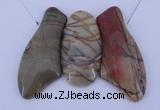 NGP12 Picasso jasper gemstone pendants set jewelry wholesale