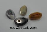 NGP1215 30*45mm - 40*50mm freeform agate gemstone pendants wholesale