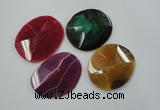 NGP1251 40*50mm - 55*60mm freeform agate gemstone pendants wholesale