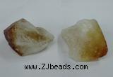 NGP1418 25*35mm - 30*40mm nuggets citrine gemstone pendants