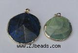 NGP1692 30*35mm - 35*40mm freeform agate gemstone pendants