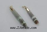 NGP2293 10*55mm - 12*75mm stick sea urchin shell beads