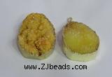 NGP2470 45*55mm - 50*65mm freeform druzy agate pendants wholesale