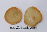 NGP2480 45*50mm - 55*65mm freeform agate gemstone pendants