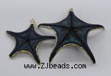 NGP2765 50*55mm - 75*85mm starfish pendants wholesale