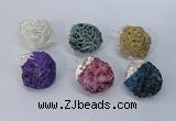 NGP2909 15*20mm - 25*30mm freeform desert rose pendants wholesale