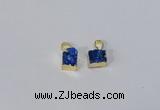 NGP3090 10*12mm - 12*14mm freeform druzy agate pendants wholesale