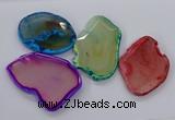 NGP3246 55*65mm - 50*75mm freeform agate slab pendants