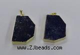 NGP3503 30*40mm - 30*45mm freeform lapis lazuli pendants