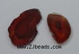 NGP4248 30*50mm - 45*75mm freefrom agate pendants wholesale