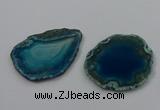 NGP4250 30*50mm - 45*75mm freefrom agate pendants wholesale