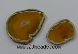 NGP4256 35*50mm - 45*80mm freefrom agate pendants wholesale