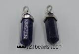 NGP5019 8*30mm sticks lapis lazuli gemstone pendants wholesale