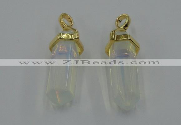 NGP5025 8*30mm sticks opal pendants wholesale