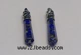 NGP5409 10*65mm sticks lapis lazuli gemstone pendants wholesale