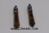 NGP5410 10*65mm sticks mahogany obsidian pendants wholesale