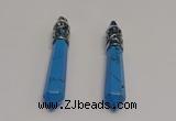 NGP5427 10*65mm sticks blue turquoise pendants wholesale