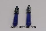 NGP5431 10*65mm sticks crystal glass pendants wholesale