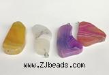 NGP5729 20*40mm - 30*45mm freeform agate pendants wholesale