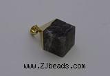 NGP6776 15*22mm cube labradorite gemstone pendants wholesale