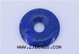 NGP721 5*30mm natural lapis lazuli gemstone donut pendant